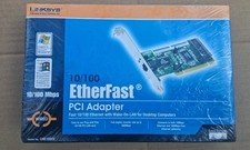 Linksys 10/100 LAN Card Etherfast PCI Adapter LNE100Tx New Sealed Box picture