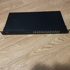 Verint Transitions Lantronix SM24TAT2SA-VT 24-Port Managed Ethernet PoE+ Switch picture
