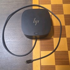 HP USB-C G5 Essential Dock With Power Supply and DP Cable WORKS GREAT picture