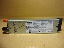 Dell M5FYY 717 Watt Redundant Power Supply For Poweredge R610 REFURBISHED NO BAG picture