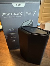 NETGEAR Nighthawk RS90 WiFi 7 Router BE3600 Dual-Band 2.5G Port - Open Box picture