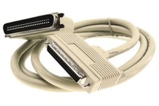 Micro 68Pin HPDB68 Male to Centronic 50Pin Male SCSI Cable 6FT HPDB68M to CN50M picture