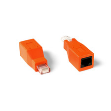 Network CrossOver Adapter Cat6 Cat5e - Orange picture