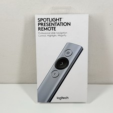 Logitech Spotlight Wireless Presentation Remote Control USB 910-004654 Open Box picture