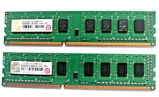 Transcend 2x 2GB DDR3 1333MHz CL9 PC3-10600 Desktop RAM Kit JM1333KLN-2G picture