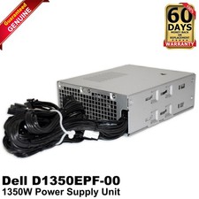 Lot 2 Dell Alienware R14 T3660 XPS 8950 1350W PSU Power Supply 1J62C D1350EPF-00 picture