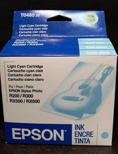 Epson Cartridge Light Cyan T0485 Ink Cartridge - Sealed Box - Exp. 06/2006  picture