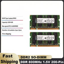 DDR2 4GB/8GB(2×4GB) PC2-6400 800MHz Laptop SODIMM Memory RAM Notebook CL6 lot picture