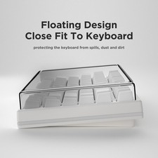 YUNZII Gradient Clear Acrylic Keyboard Cover - COVER ONLY picture