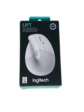 Logitech Lift Vertical Ergonomic Wireless Mouse White picture