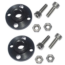 2-Pack 3D Printer Z Axis T8 Lead Screw POM Nut for pitch 2mm lead 8mm, black  picture