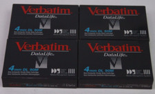 4X Verbatim DataLife 4mm DL 90M Digital, Data Storage  Cartridge Factory Sealed picture
