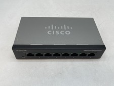 CISCO 8 PORT 10/100 DESKTOP SWITCH ONLY SF100D-08 v2 FREE S/H picture