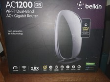Belkin 1300 Mbps 4 Port 1000 Mbps Wireless Router (F9K1119) picture