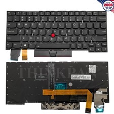 New US Backlit Keyboard for Lenovo Thinkpad X13 Yoga Gen1 / X390 Yoga Type 20NN picture