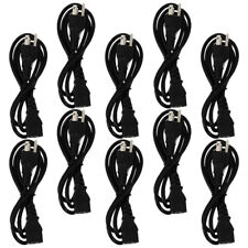 10X 3 Prong Replacement AC Power Cord Cable Plug for PC Desktop Dell XBox Cisco picture