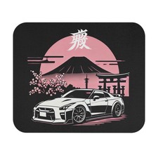 GT-R R35 Mouse Pad – Pink Mt. Fuji Japanese Art Design picture