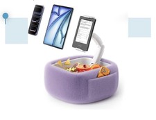 Ultra Fluffy Kindle Pillow Stand for Reading, Lap Tablet Pillow Stand with Sn... picture