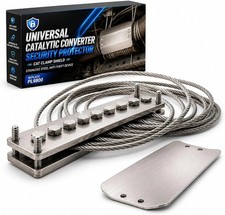 Universal Catalytic Converter Anti Theft Shield Stainless Steel Cat Protector picture