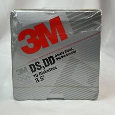 3M 3.5 Inch DS, HD Double Sided High Density Floppy Diskettes 10 Diskettes picture