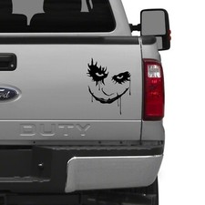 Joker Face Decal Bumper Sticker Joker Character Joker Computer Decal picture