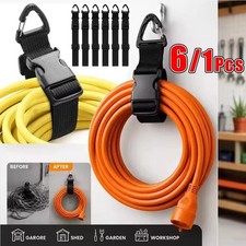 Adjustable Extension Cord Holder Storage Strap Heavy Duty Cable Organizer US picture