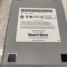 SmartDisk FDUSB-TM2 3 1/2” Floppy Disk Reader Untested Very Clean picture