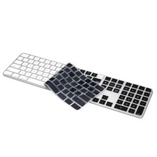 ProElife Ultra Thin for 2021 iMac Magic keyboard with Numeric Keypad, Black picture