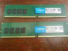 Crucial 32GB DDR4 RAM 2x16GB 3200MHz PC4-25600 CL22 Desktop Memory UDIMM 288-pin picture