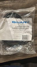Binary B-USB2-AA-2M USB 2.0 Reversible A (Male) to A (Male) Cable, 2m (6.56') picture