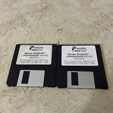 2 Parsons Technology 3.5 Floppy Holiday Design Kit Announcements picture