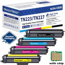4PK TN227 Toner Compatible With Brother TN227 TN223 Toner HL-L3210CW L3270CDW picture