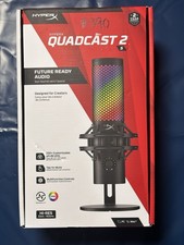 HyperX QuadCast 2 S – USB Microphone, with RGB Lighting, Streaming picture