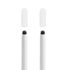 2Pcs Pen Nib Cover Tip Nib Cap Protector for 1st to 4th Stylus Pen, White picture