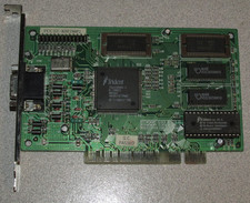Vintage Generic Trident 9680 VGA Card PCI 2MB picture