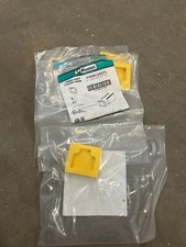 PANDUIT FHDEC2X2YL FIBER-DUCT HINGED DUCT END CAP ACCESSORY, 2-INCH, YELLOW picture