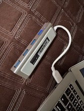 Iogear Met 4-port USB 3.0 Hub With Aluminum Chassis GUH304P picture