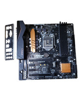 ASRock H170M Pro4 LGA1151 Intel mATX Desktop Motherboard w/ IO Plate picture