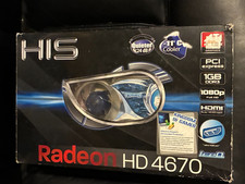 HIS IceQ ATI Radeon HD 4670 1GB DDR3  PCIe x16 Graphics Card With  Original Box picture