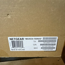 NETGEAR WAX630-100NAS WiFi 6 AX6000 Tri-Band Wireless Access Point picture