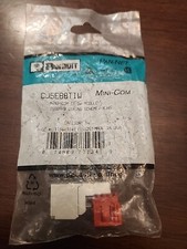 Panduit Cat 5e UTP RJ45 CJ5E88TIW Telecom & Ethernet Connector picture