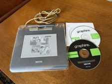 Wacom Graphire 4 CTE-440/B USB Grapics Tablet with Stylus Pen & CDs picture