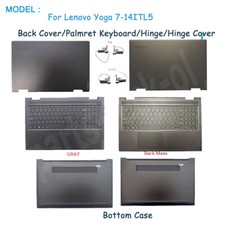 New Back Cover/Palmrest Keyboard/ Hinge For Lenovo Yoga 7-14ITL5 82BH 7-14 picture