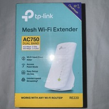 TP-LINK AC750 750Mbps Mesh WiFi Range Extender Brand New Sealed picture