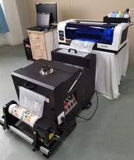 XP600 A3+ DTF Printer with Shaking Machine 5*500ML DTF Ink 1KG Powder and Film picture
