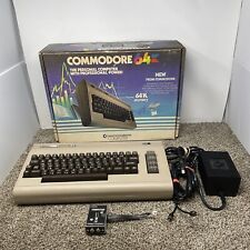 VINTAGE COMMODORE 64 COMPUTER W ORIGINAL BOX MATCHING SERIAL NUMBER PARTS REPAIR picture