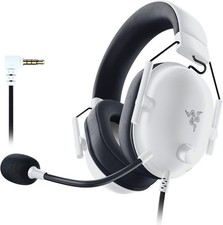 SALE Razer BlackShark V2X White Edition Over-Ear Wired Headset Fast Shipping  picture