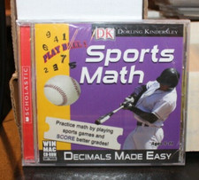 Sports Math: Decimals Made Easy Dorling Kindersley PC CD-ROM Sealed New 8-11 picture