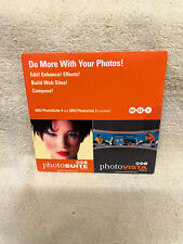 MGI Photosuite 4.0 & Photovista 2.0 PC CD Photo Editing Photoshop picture