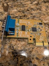 Dell Sunix 039G9N RS-232 Serial Port PCI-E Interface Card w/ Low Profile Bracket picture